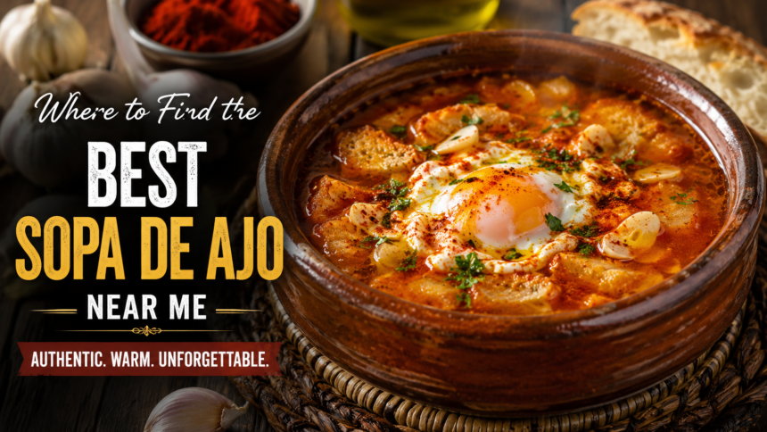 best sopa de ajo near me​