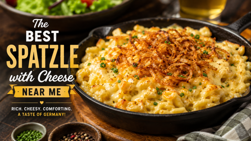 best spatzle with cheese near me
