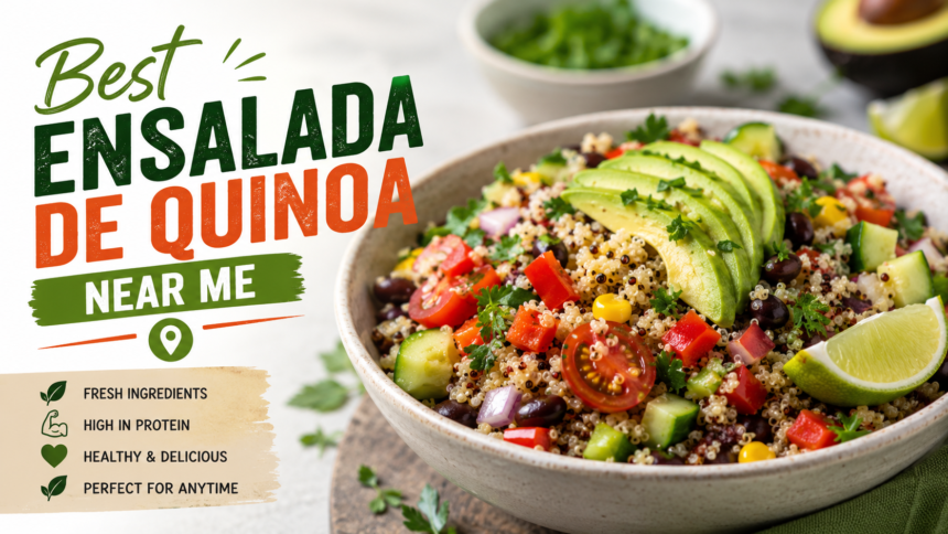 best ensalada de quinoa near me