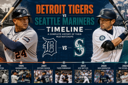 detroit tigers vs seattle mariners timeline​