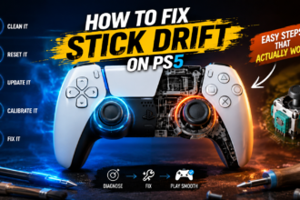 how to fix stick drift ps5​