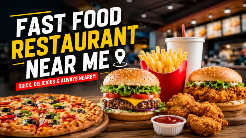fast food restaurant near me