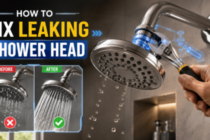 how to fix leaking shower head