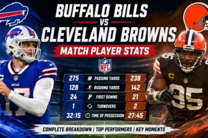 buffalo bills vs cleveland browns match player stats