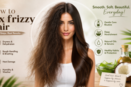 how to fix frizzy hair​