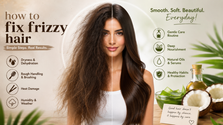 how to fix frizzy hair how to fix frizzy hair