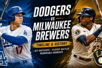 dodgers vs milwaukee brewers timeline