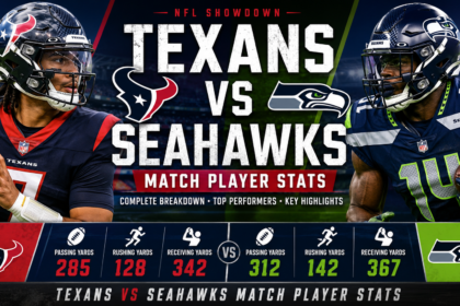 texans vs seahawks match player stats