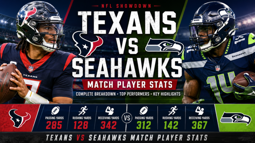 texans vs seahawks match player stats texans vs seahawks match player stats