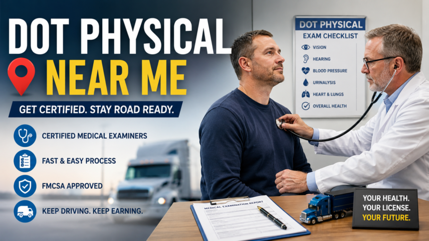 dot physical near me