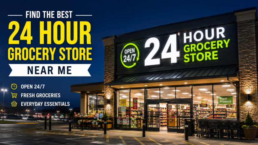 24 hour grocery store near me