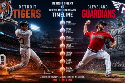 detroit tigers vs cleveland guardians timeline​