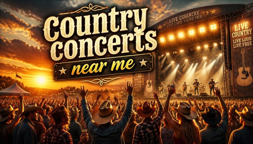 country concerts near me