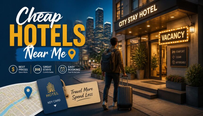 cheap hotels near me​
