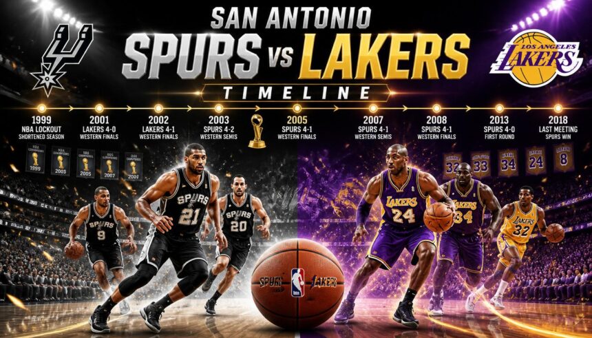 san antonio spurs vs lakers timeline san antonio spurs vs lakers timeline