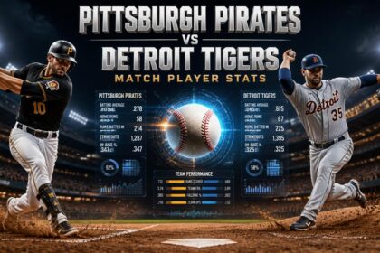 pittsburgh pirates vs detroit tigers match player stats