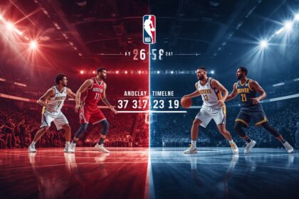 houston rockets vs denver nuggets timeline