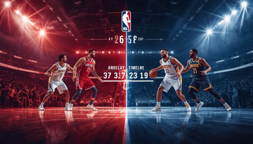 houston rockets vs denver nuggets timeline houston rockets vs denver nuggets timeline