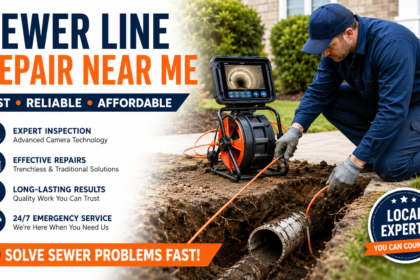 sewer line repair near me