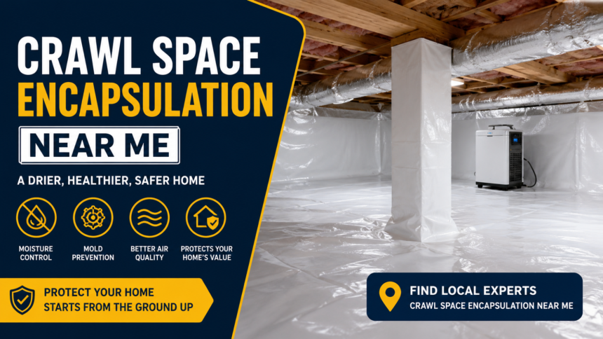 crawl space encapsulation near me