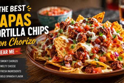best tapas tortilla chips con chorizo near me