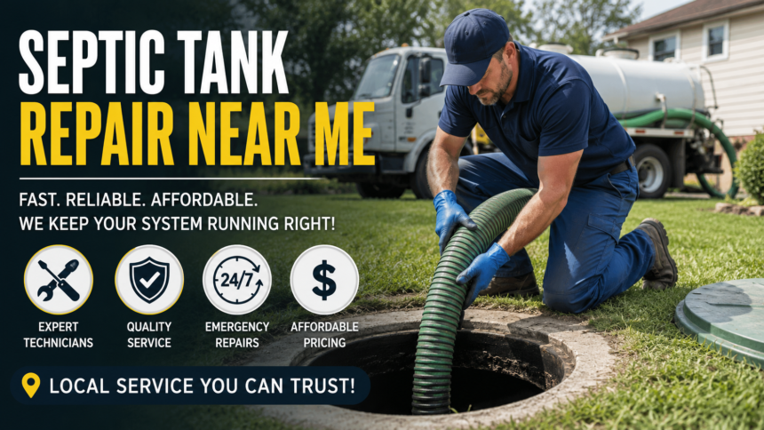 septic tank repair near me