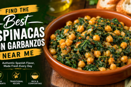 best espinacas con garbanzos near me