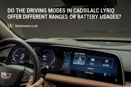 do the driving modes in cadillac lyriq offer different ranges or battery usages?
