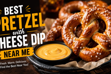 best pretzel with cheese dip near me