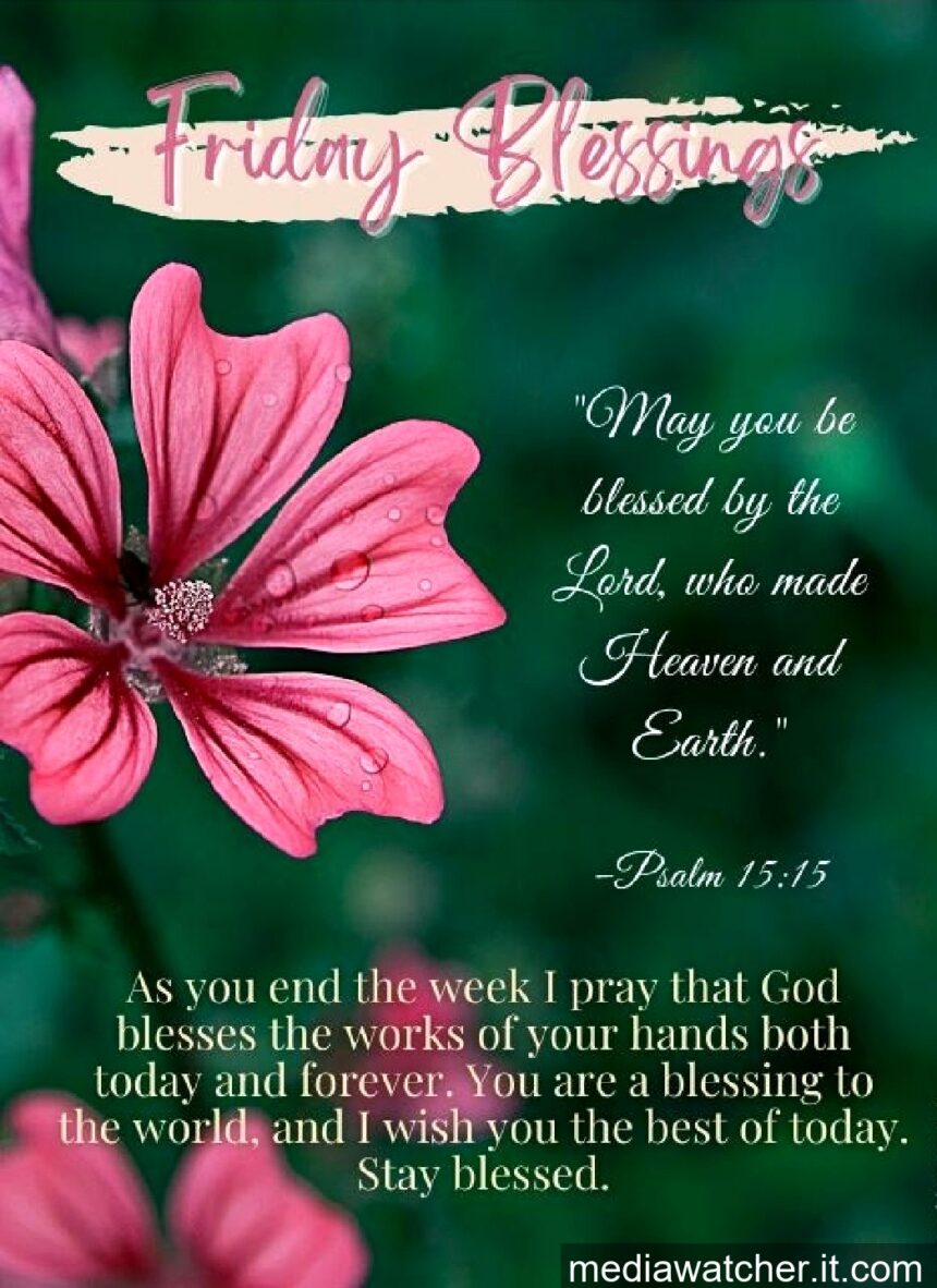friday blessings