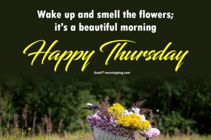good morning happy thursday