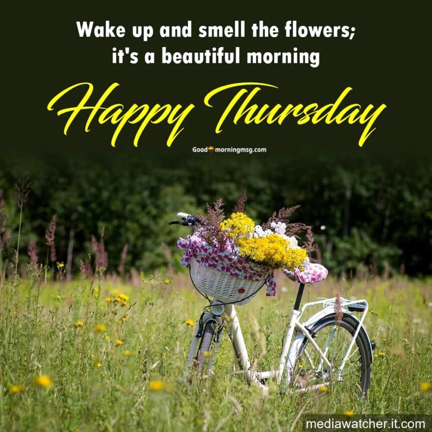 good morning happy thursday