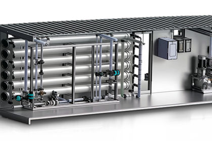 QILEE Containerized Water Treatment System with integrated treatment equipment